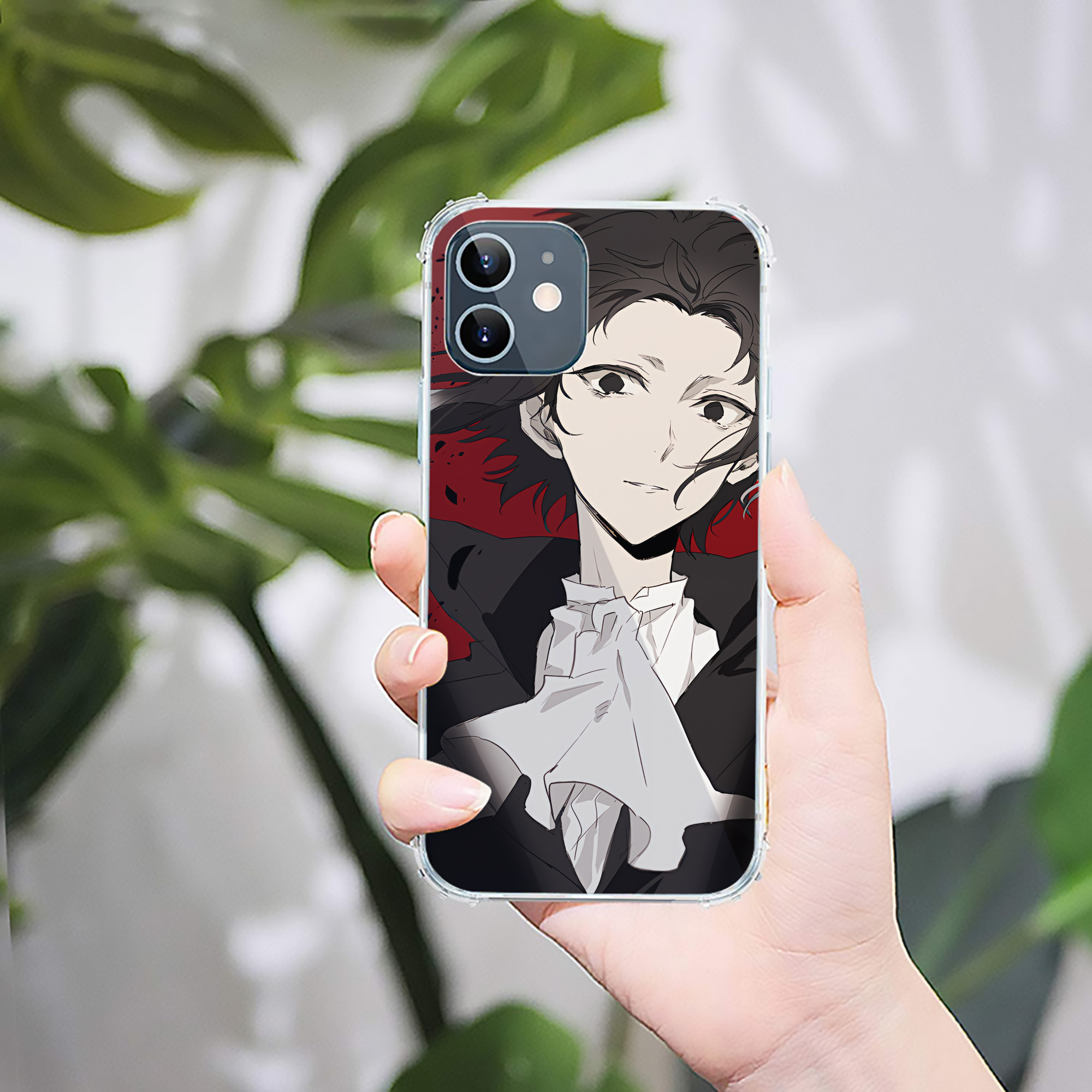 （画像用） 文豪ストレイドッグス Bungo Stray Dogs 【iPhone 12シリーズ対応】透明スマホケース（クリアソフトケース）